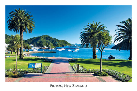 029 - Post Art Postcard - Picton Foreshore