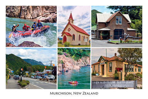 23 - Post Art Postcard - Murchison Composite