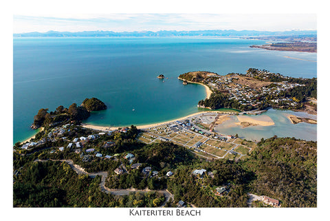 517 - Post Art Postcard - Kaiteriteri Beach