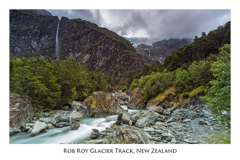 648 - Post Art Postcard - Rob Roy Glacier Track