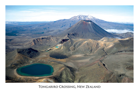 687 - Post Art Postcard - Tongariro Crossing