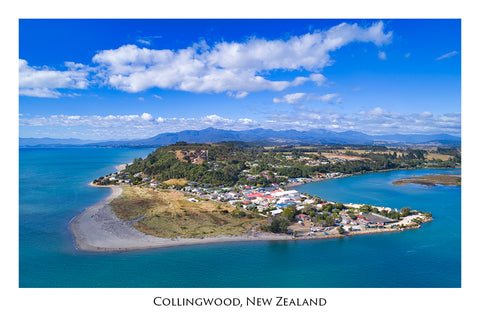 709 - Post Art Postcard - Collingwood Aerial