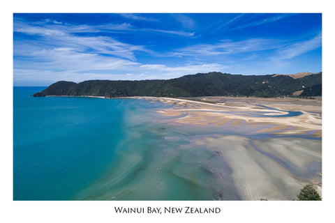 712 - Post Art Postcard - Wainui Bay