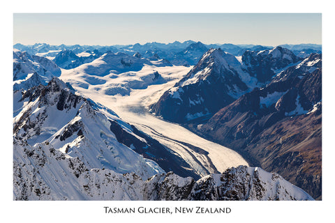 743 - Post Art Postcard - Tasman Glacier