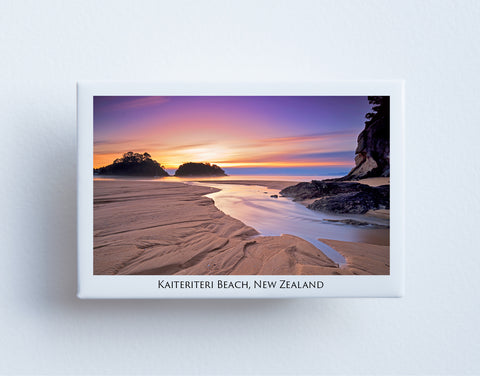 FM0021 - Post Art Magnet - Kaiteriteri Beach
