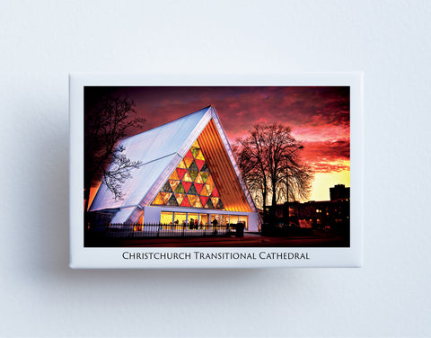 FM0102 - Post Art Magnet - Christchurch Transitional Cathedral