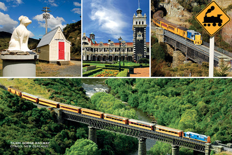 PCL1021 - Sisson Postcard - Taieri Gorge Railway