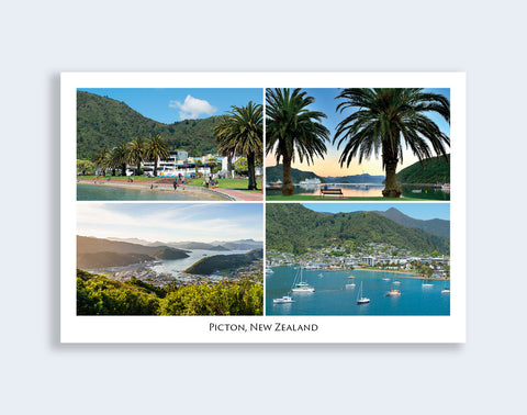 018 - Post Art Postcard - Picton Composite