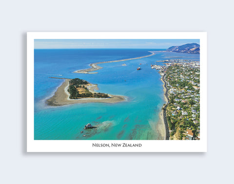 021 - Post Art Postcard - Port Nelson Rocks Rd