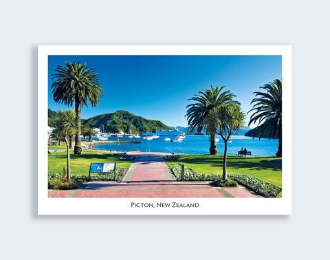 029 - Post Art Postcard - Picton Foreshore