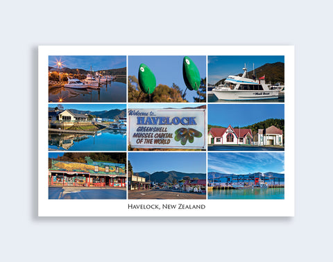 042 - Post Art Postcard - Havelock Composite