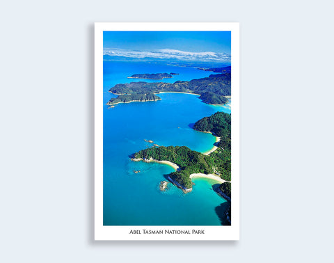1 - Post Art Postcard - Abel Tasman Coast