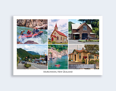 23 - Post Art Postcard - Murchison Composite