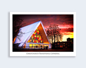 234 - Post Art Postcard - Christchurch Transitional Cathedral