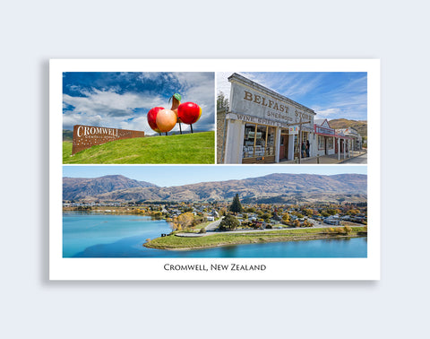 272 - Post Art Postcard - Cromwell Composite