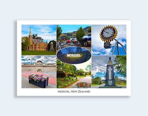 300 - Post Art Postcard - Mosgiel Composite