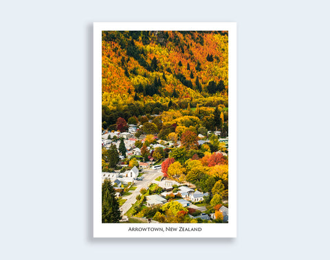 509 - Post Art Postcard - Postcard - Arrowtown in Autumn