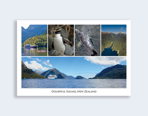 51 - Post Art Postcard - Doubtful Sound