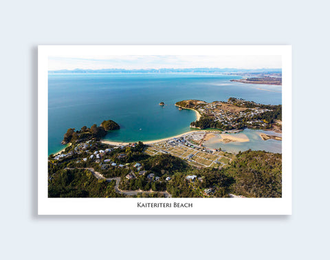 517 - Post Art Postcard - Kaiteriteri Beach