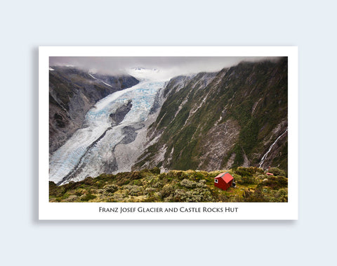 527 - Post Art Postcard - Franz Josef Glacier