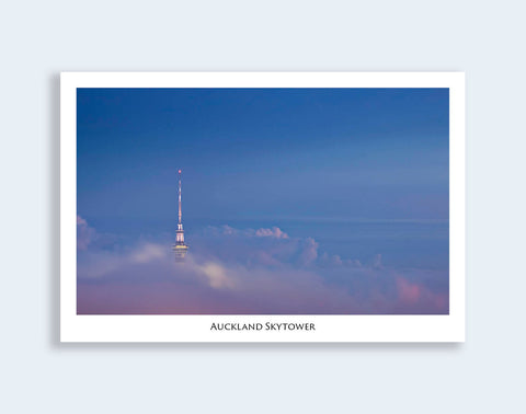 529 - Post Art Postcard - Auckland Skytower