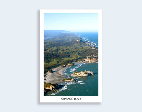 536 - Post Art Postcard - Wharariki Beach