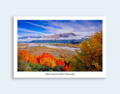 538 - Post Art Postcard - Rees Valley, Glenorchy