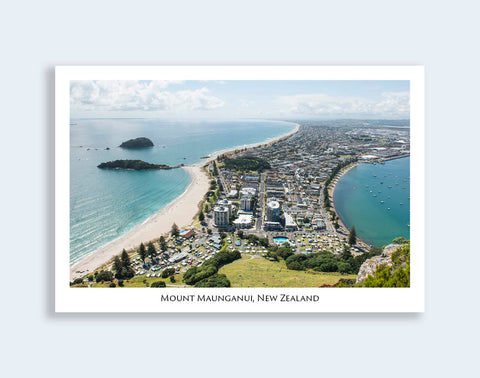 546 - Post Art Postcard - Mount Maunganui