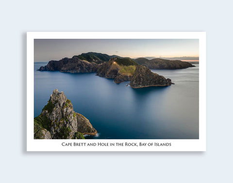 555 - Post Art Postcard - Cape Brett
