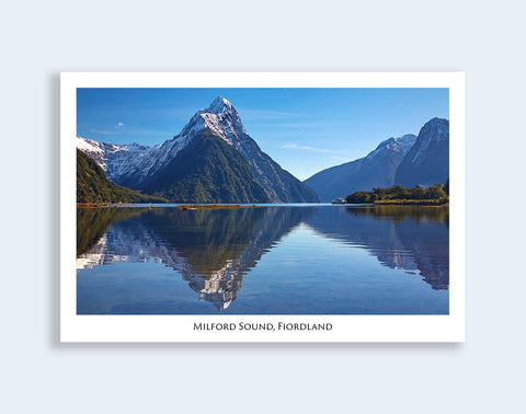 56 - Post Art Postcard - Mitre Peak