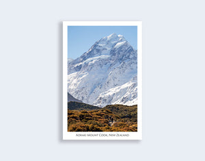 581 - Post Art Postcard - Aoraki Mount Cook