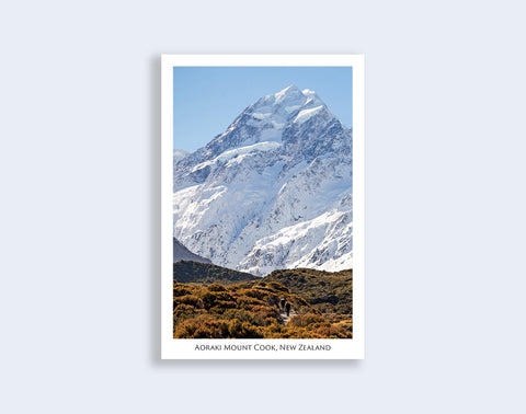 581 - Post Art Postcard - Aoraki Mount Cook