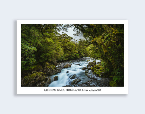 588 - Post Art Postcard - Cleddau River