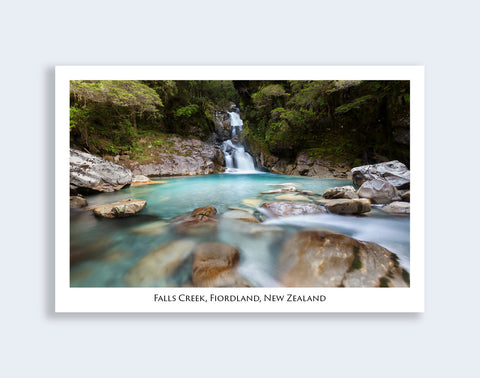 592 - Post Art Postcard - Falls Creek