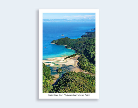 6 - Post Art Postcard - Bark Bay