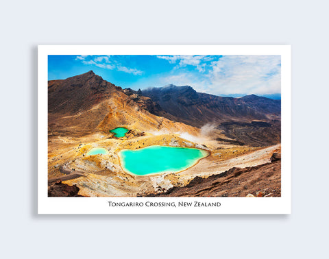 627 - Post Art Postcard - Tongariro Crossing