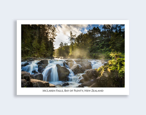 635 - Post Art Postcard - McLaren Falls