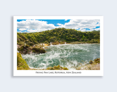 638 - Post Art Postcard - Frying Pan Lake