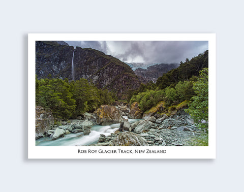 648 - Post Art Postcard - Rob Roy Glacier Track