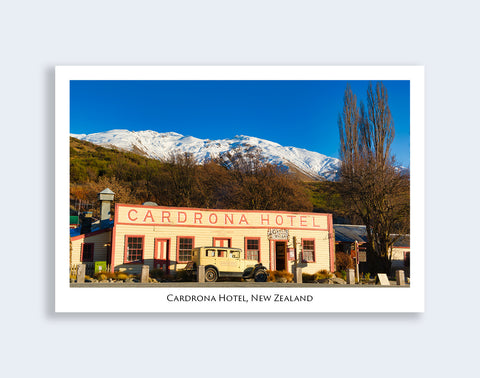 650 - Post Art Postcard - Cardrona Hotel