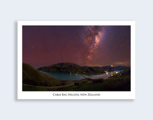 655 - Post Art Postcard - Cable Bay