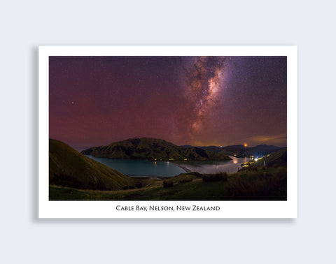 655 - Post Art Postcard - Cable Bay
