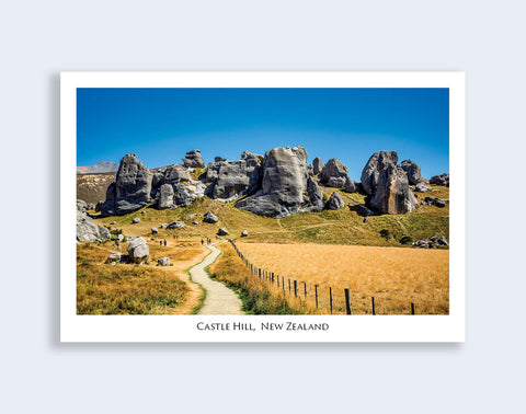 660 - Post Art Postcard - Castle Hill