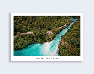 684 - Post Art Postcard - Huka Falls