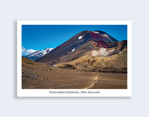 686 - Post Art Postcard - Tongariro Crossing