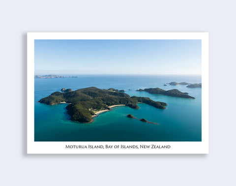 693 - Post Art Postcard - Moturua Island