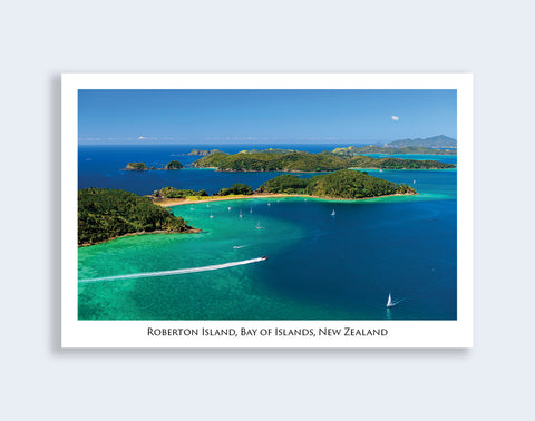 695 - Post Art Postcard - Roberton Island
