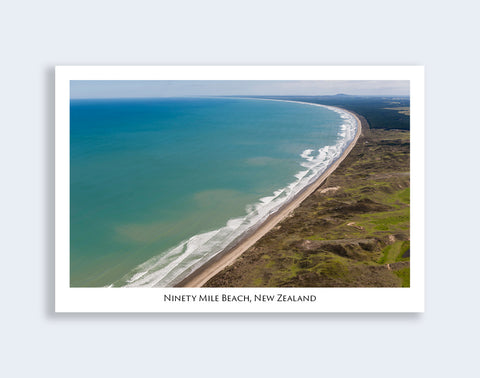 696 - Post Art Postcard - Ninety Mile Beach