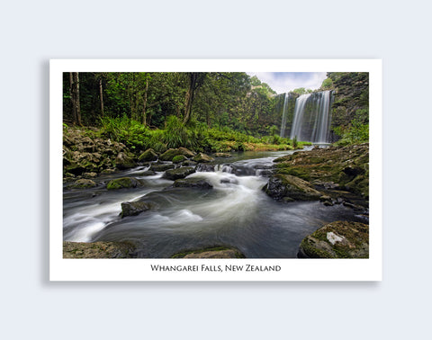698 - Post Art Postcard - Whangarei Falls
