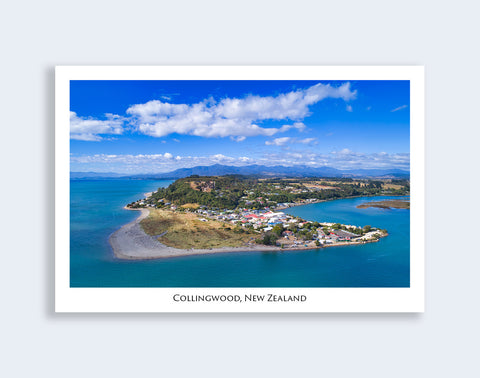 709 - Post Art Postcard - Collingwood Aerial